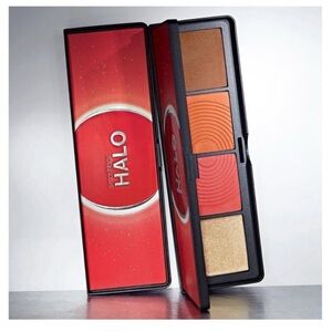 Smashbox Halo Sculpt + Glow Face Palette in shadeE Coral Saturation